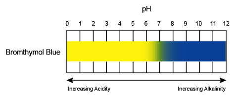 Bromothymol Blue Color Change Chart